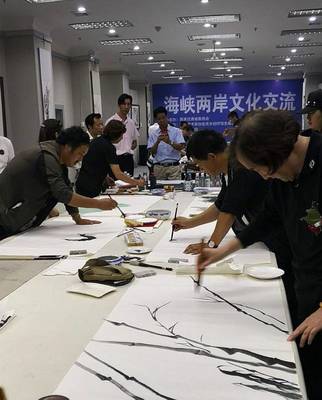 海峽兩岸文化交流盛典 天水金龍大酒店共繪藝術同心圓